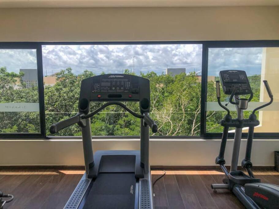 Suit Next To The Common Top Roof Exclusive Building Kingsize Bed 2 Super Pools, Gym, Grill Тулум Экстерьер фото