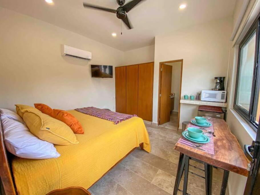 Suit Next To The Common Top Roof Exclusive Building Kingsize Bed 2 Super Pools, Gym, Grill Тулум Экстерьер фото