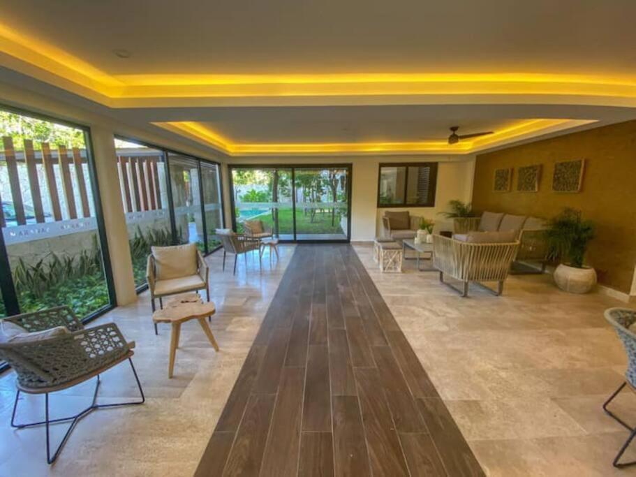 Suit Next To The Common Top Roof Exclusive Building Kingsize Bed 2 Super Pools, Gym, Grill Тулум Экстерьер фото
