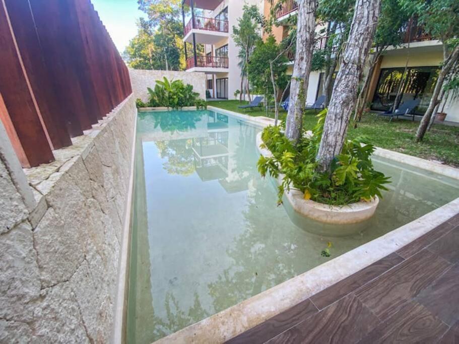Suit Next To The Common Top Roof Exclusive Building Kingsize Bed 2 Super Pools, Gym, Grill Тулум Экстерьер фото