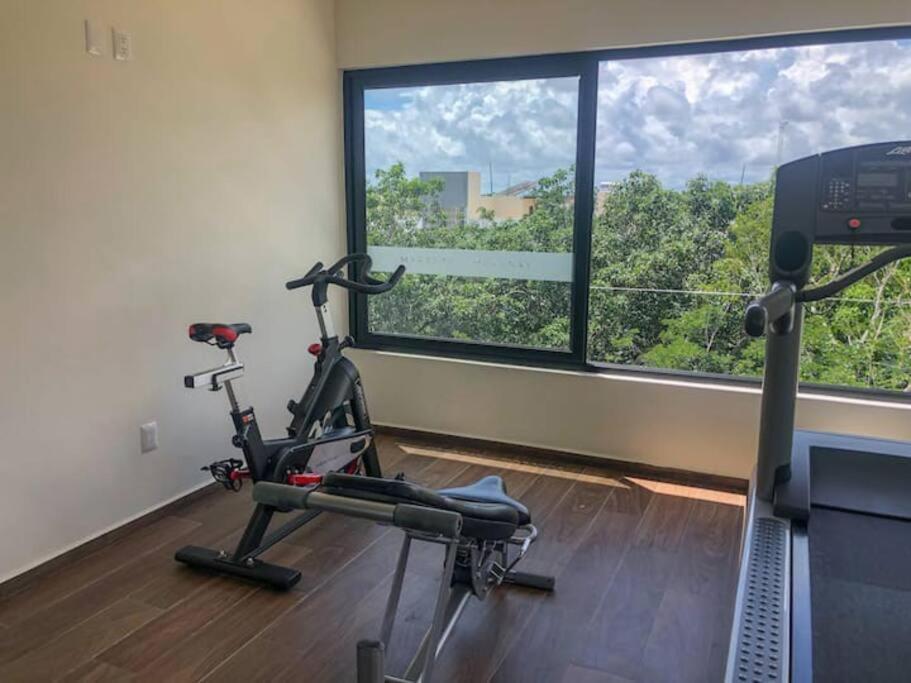 Suit Next To The Common Top Roof Exclusive Building Kingsize Bed 2 Super Pools, Gym, Grill Тулум Экстерьер фото