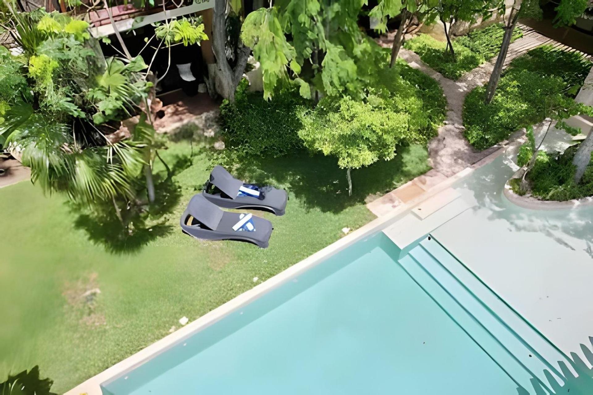 Suit Next To The Common Top Roof Exclusive Building Kingsize Bed 2 Super Pools, Gym, Grill Тулум Экстерьер фото