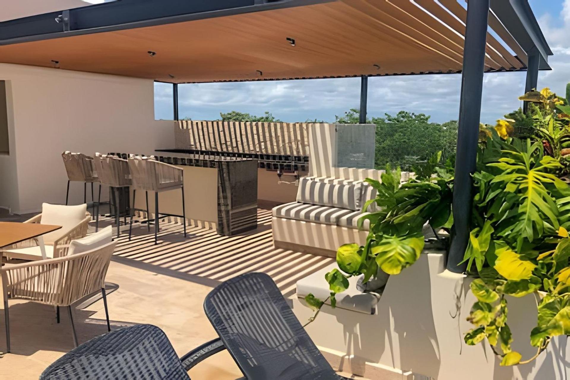 Suit Next To The Common Top Roof Exclusive Building Kingsize Bed 2 Super Pools, Gym, Grill Тулум Экстерьер фото