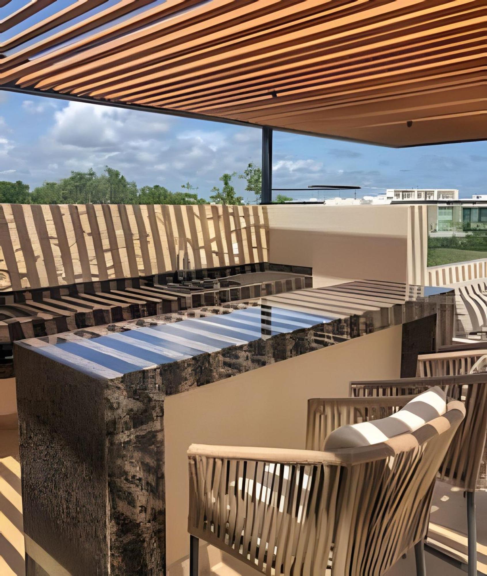 Suit Next To The Common Top Roof Exclusive Building Kingsize Bed 2 Super Pools, Gym, Grill Тулум Экстерьер фото