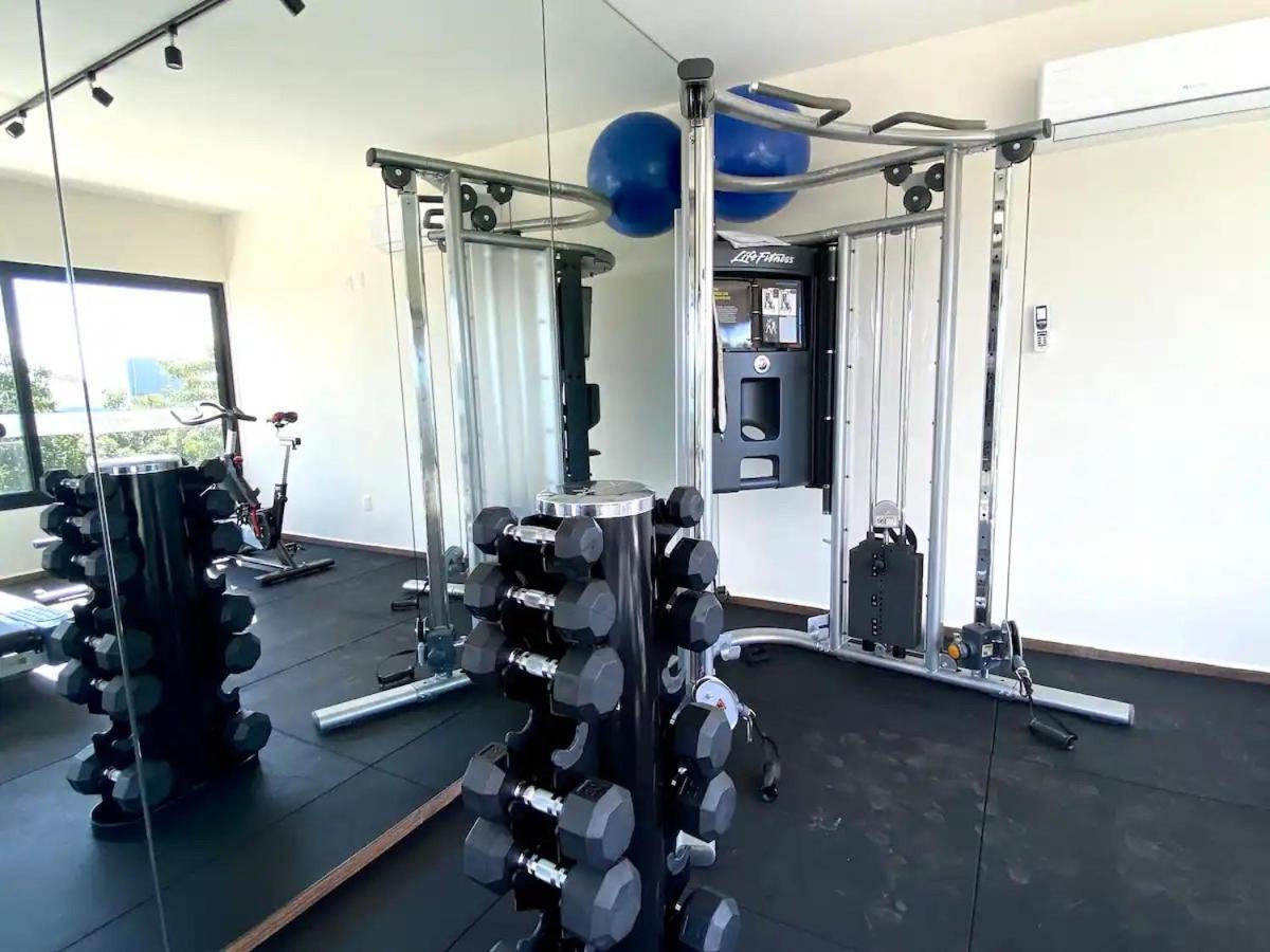 Suit Next To The Common Top Roof Exclusive Building Kingsize Bed 2 Super Pools, Gym, Grill Тулум Экстерьер фото